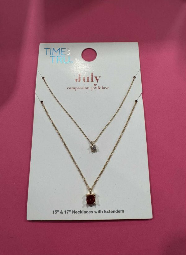 July Necklace Set