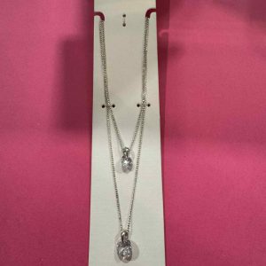 Rhinestone Necklace Set