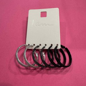 Hoop Earrings Set
