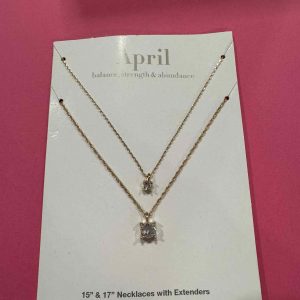 April Necklace Set