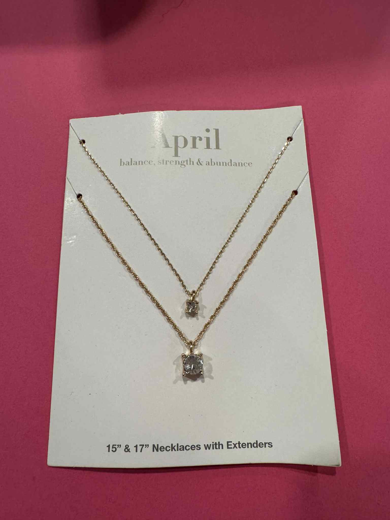 April Necklace Set