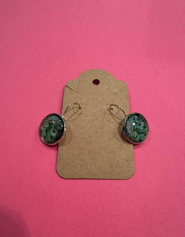 Peacock Earrings