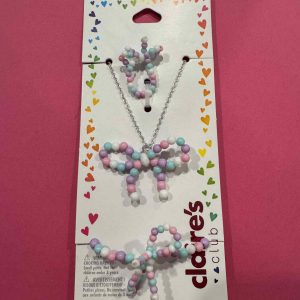 Kid's Ring, Bracelet, and Necklace Set
