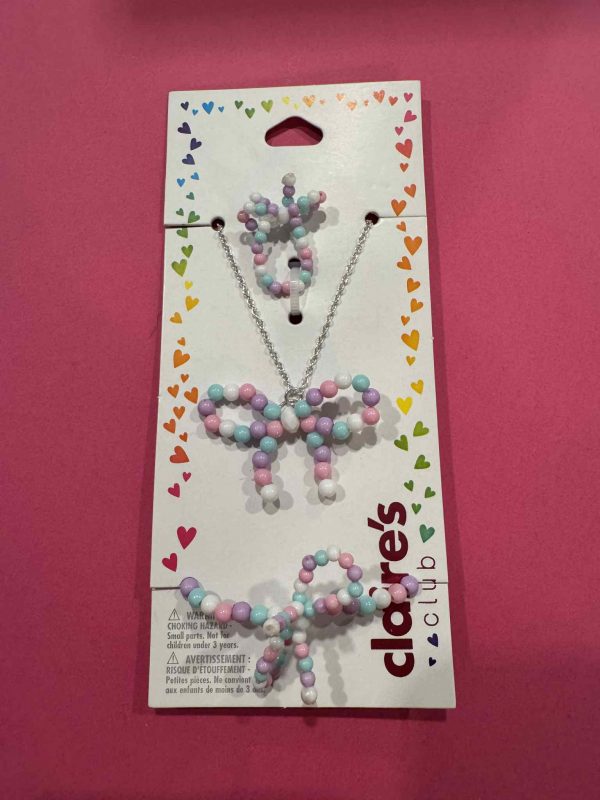 Kid's Ring, Bracelet, and Necklace Set