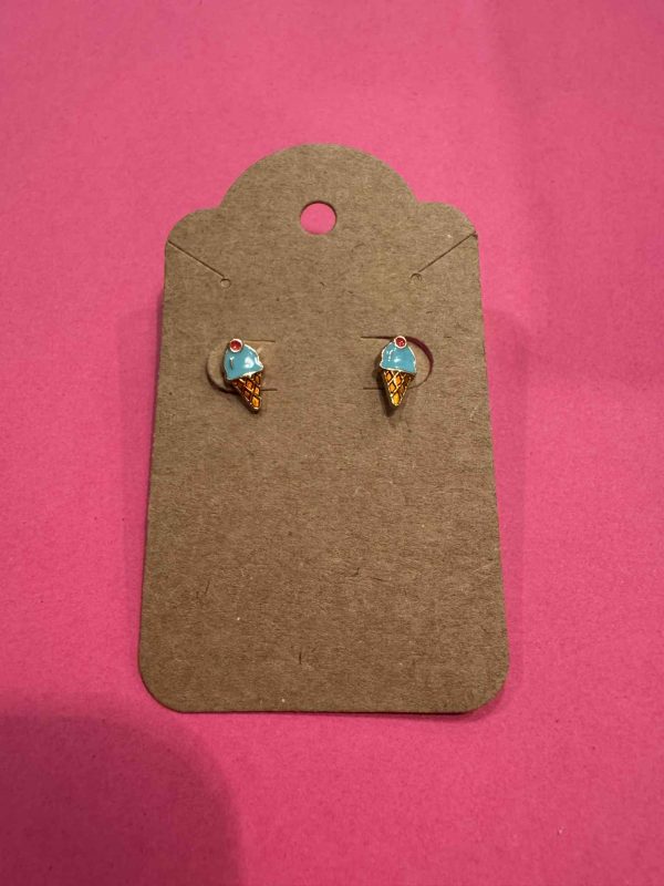 Ice Cream Cone Earrings