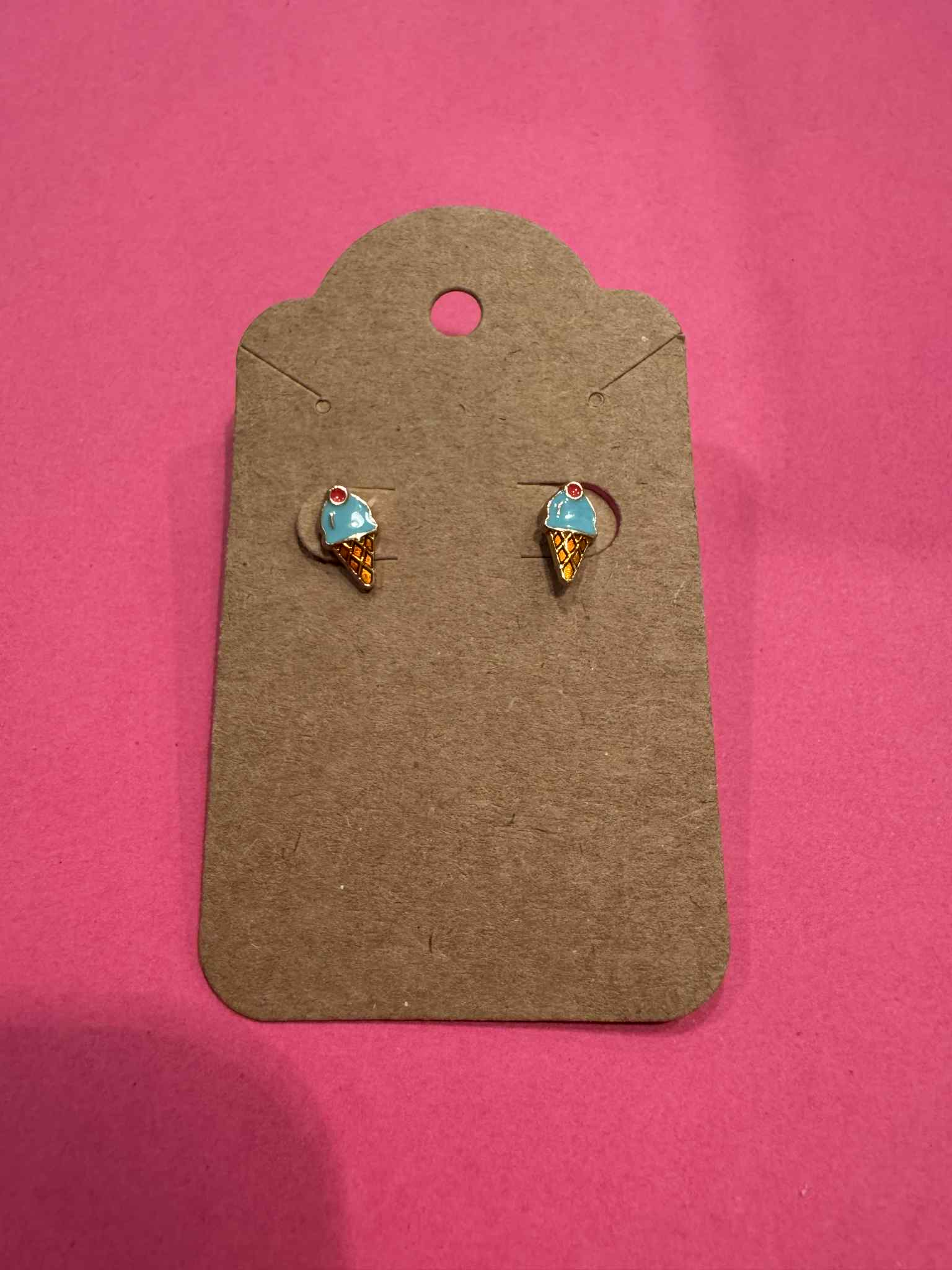 Ice Cream Cone Earrings