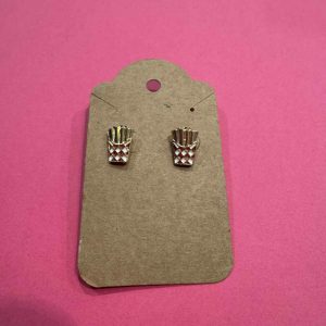 French Fry Earrings