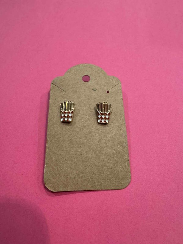 French Fry Earrings