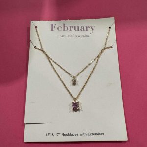 February Necklace Set