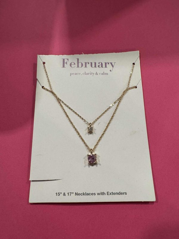 February Necklace Set
