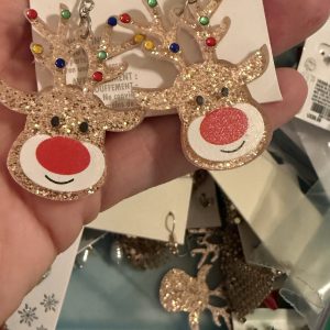 Christmas earrings